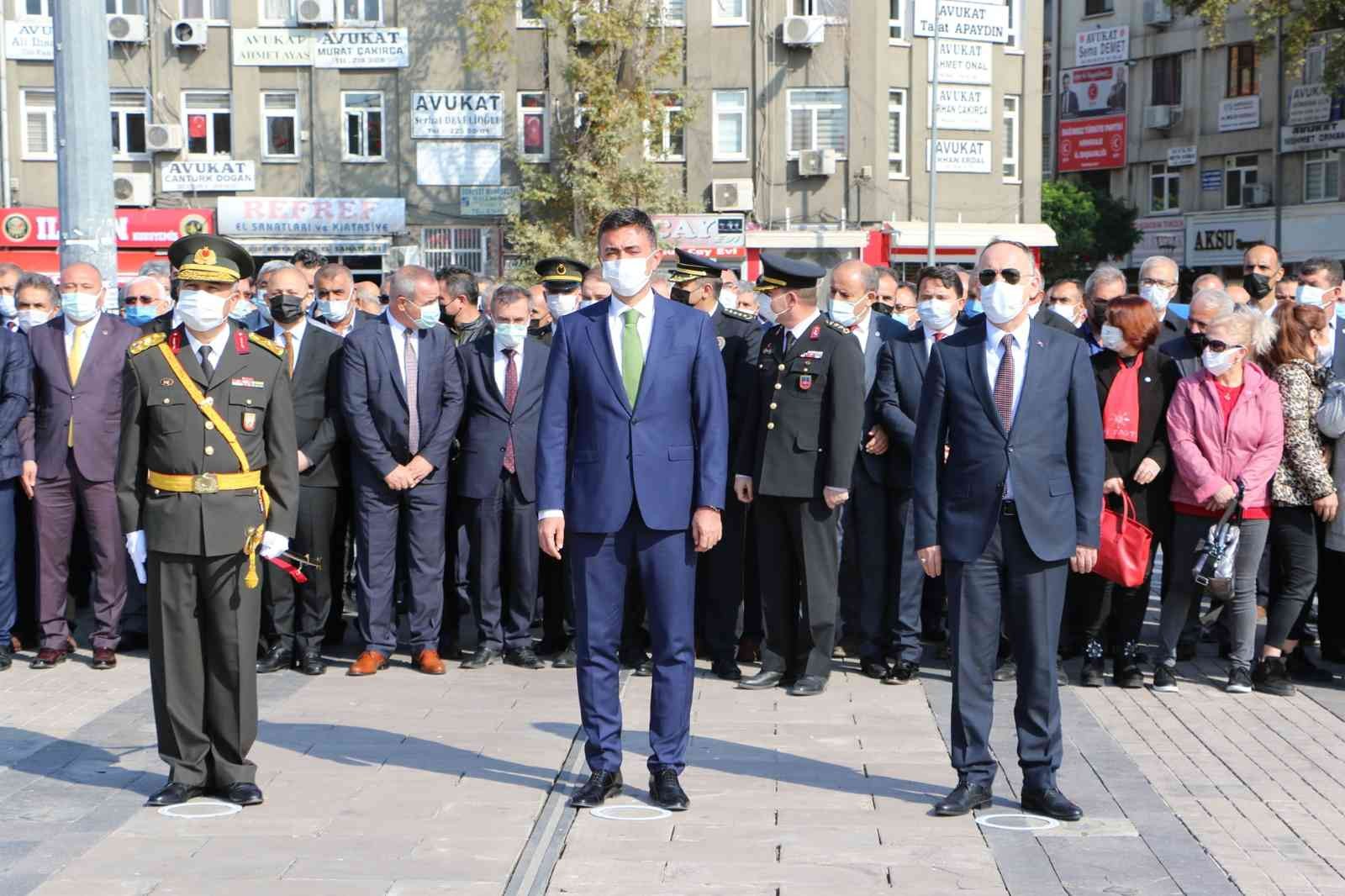 Kırıkkalede 29 Ekim Cumhuriyet Bayramı töreni yapıldı